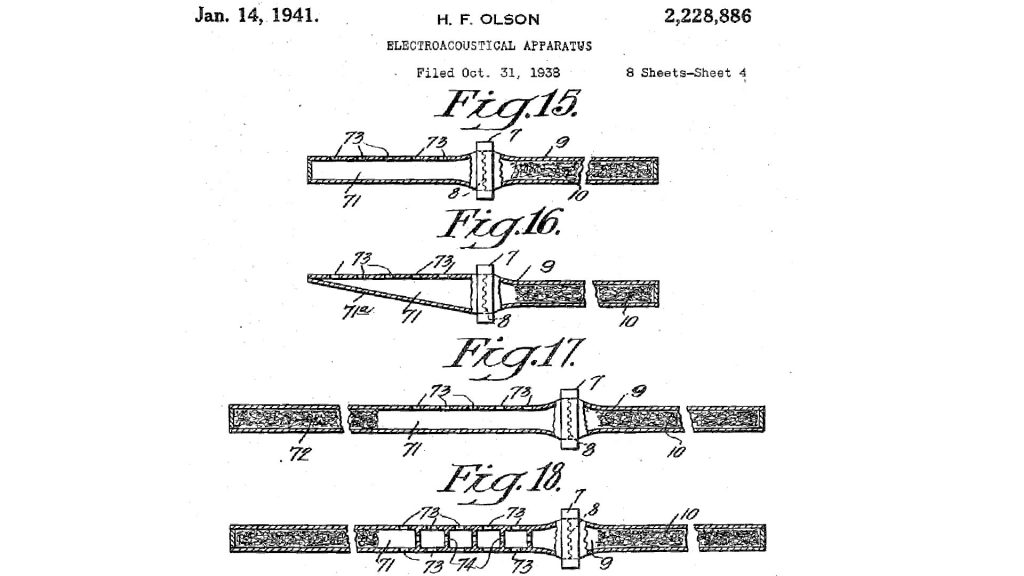 Figures 15 through 18 from Olson patent 2,228,886